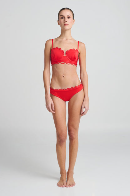 TOP underwire bra ANCORA Nacaré Red