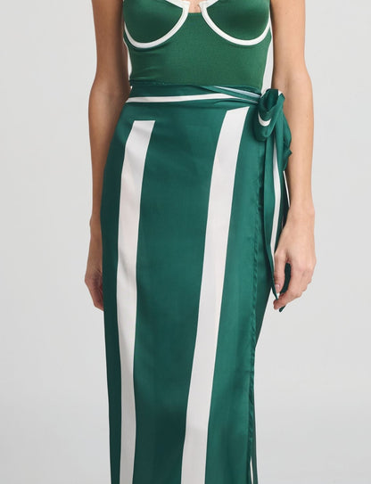 ANKLE Beach Cover-up - Kaena Green