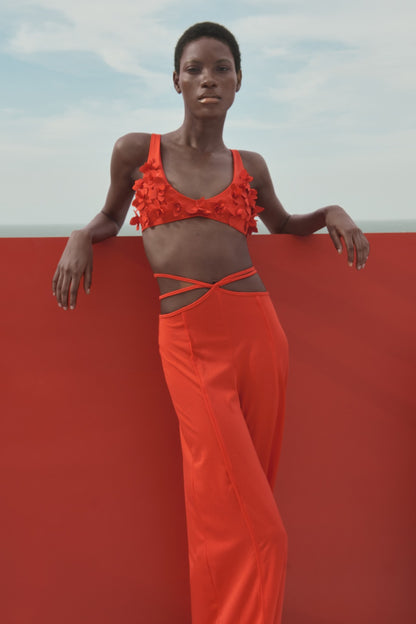 Halter Top ANCORA Aúlea Red
