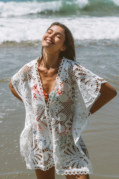 Kimono Ojalillo MILONGA Blanco