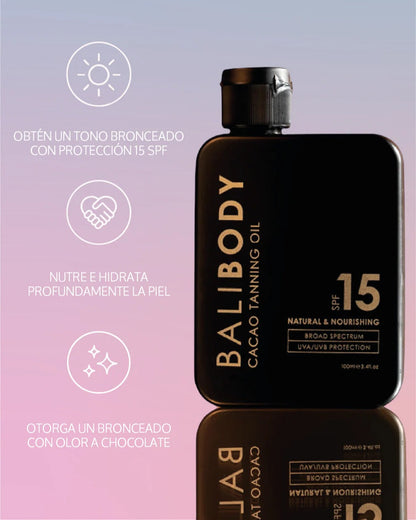 Bronceador BALIBODY de Cacao  SPF15