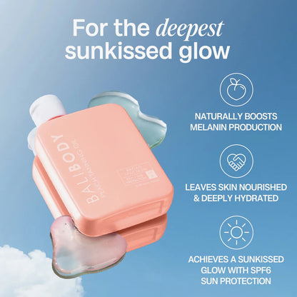 Bronceador BALIBODY de Melocotón