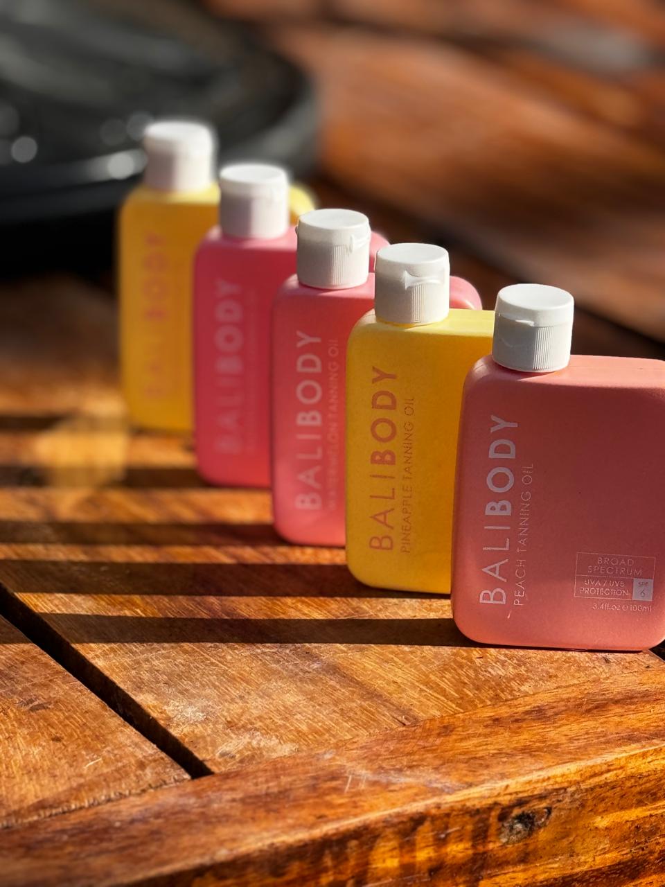 Bronceador BALIBODY de Melocotón