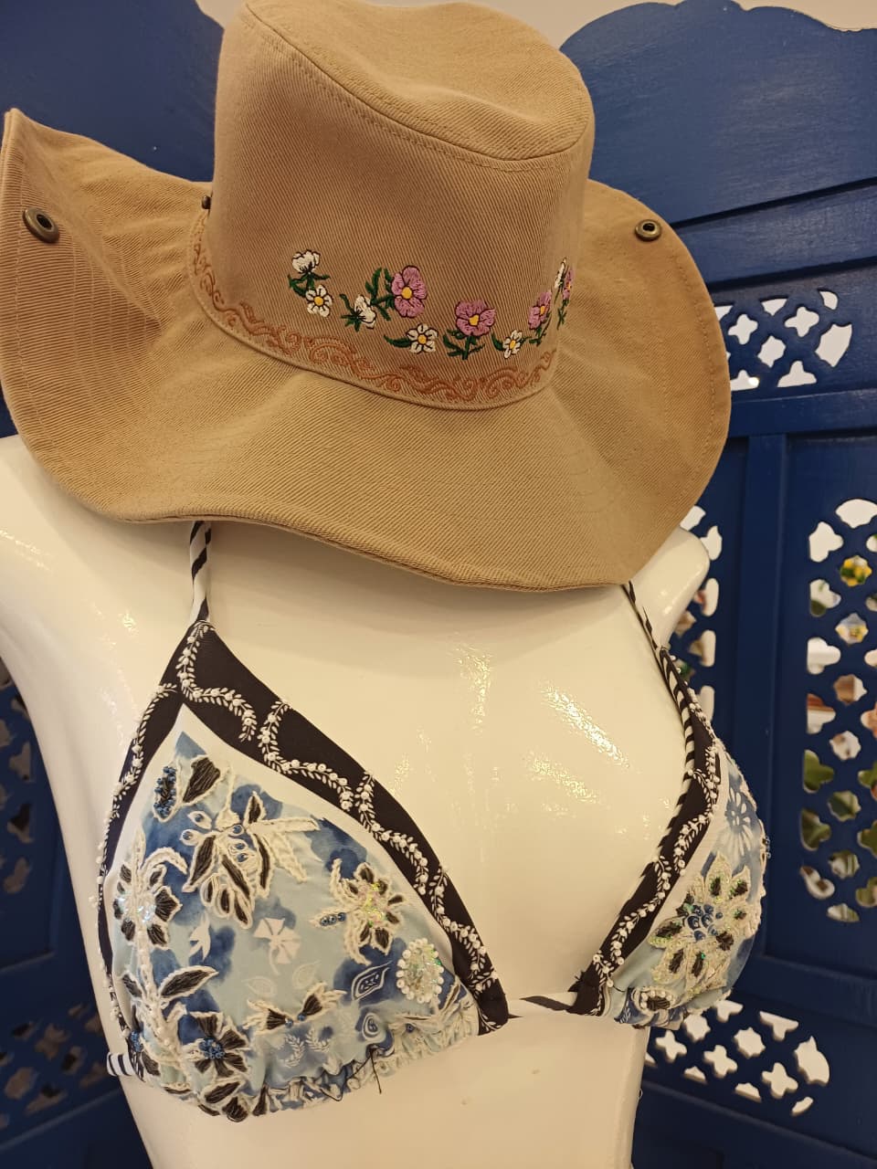 Summer hat - AGUA BENDITA Chalita Nopal