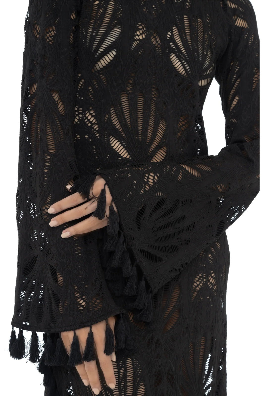 MILONGA Bloom Knitted Dress Black