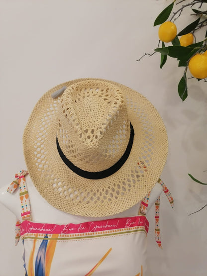 Cowboy Hat with Black Band