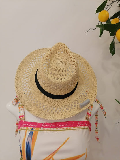 Cowboy Hat with Black Band