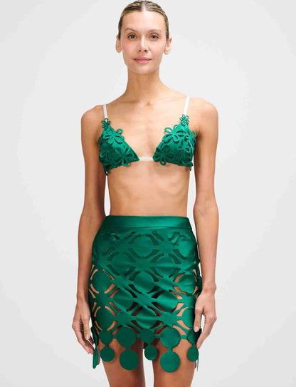 Falda corta ANCORA  - Pelagia Skirt - Green