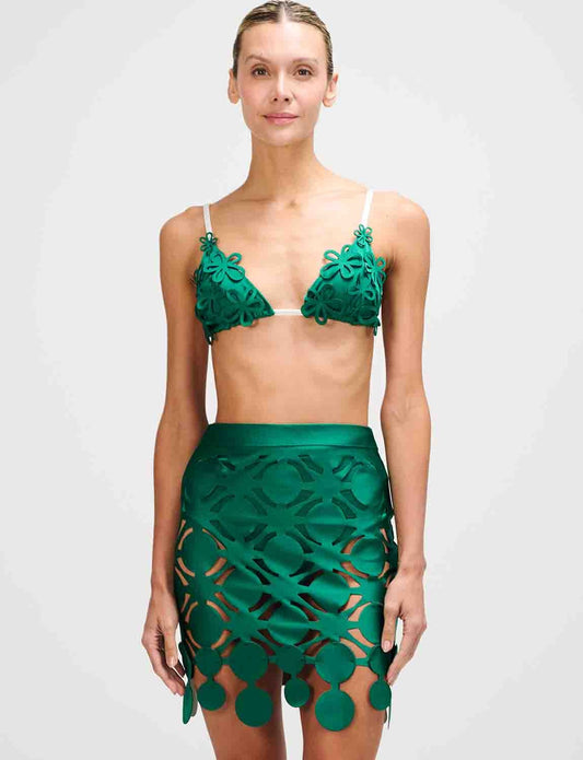 Falda corta ANCORA  - Pelagia Skirt - Green