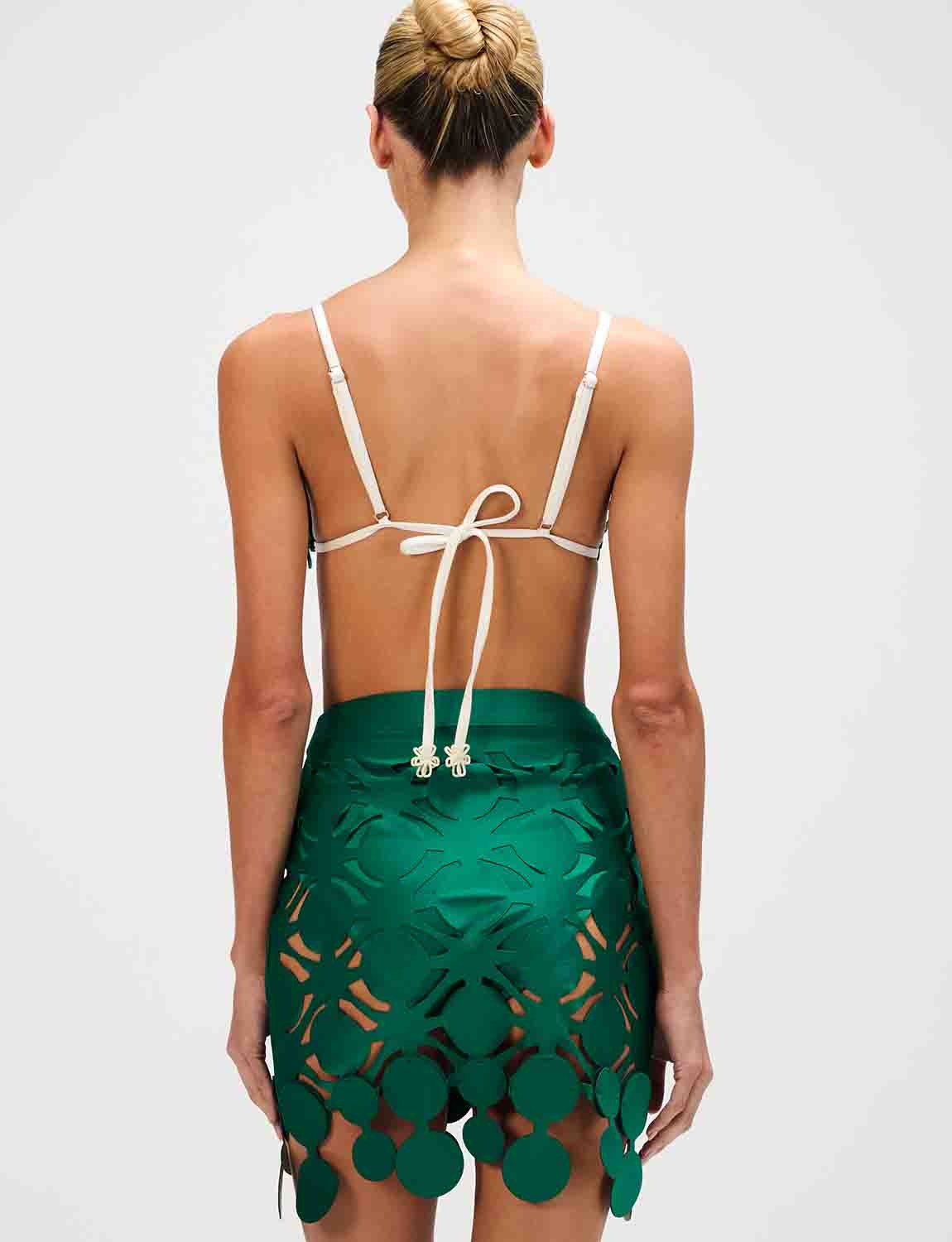 Falda corta ANCORA  - Pelagia Skirt - Green