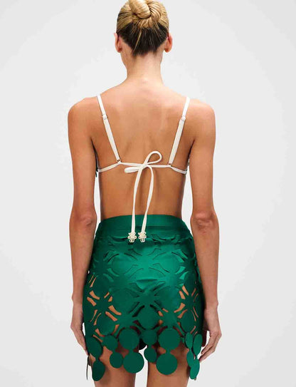 Falda corta ANCORA  - Pelagia Skirt - Green