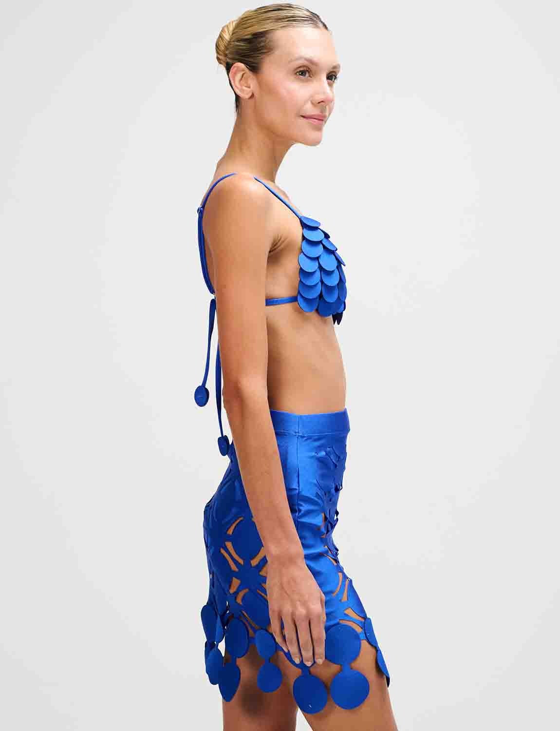 Falda corta ANCORA - Pelagia Skirt - Blue