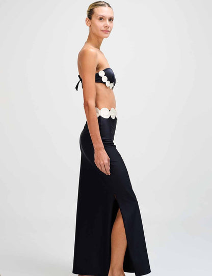 ANCORA Marilou Skirt Black Beach Cover-up