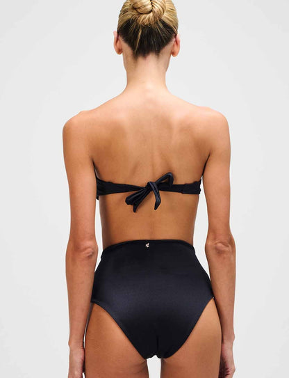 BOTTOM Highwaist ANCORA - Black
