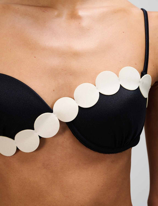 TOP underwire bra ANCORA Corfú Black