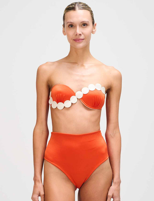 TOP underwire bra ANCORA Corfú Orange