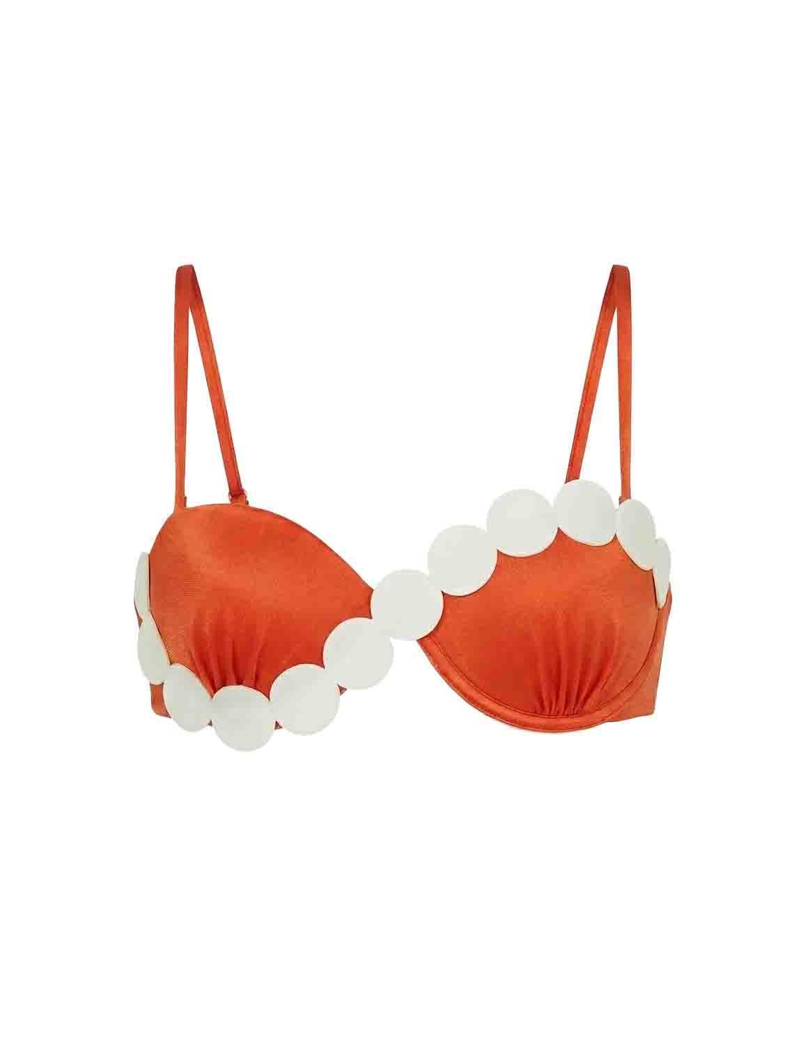 TOP underwire bra ANCORA Corfú Orange