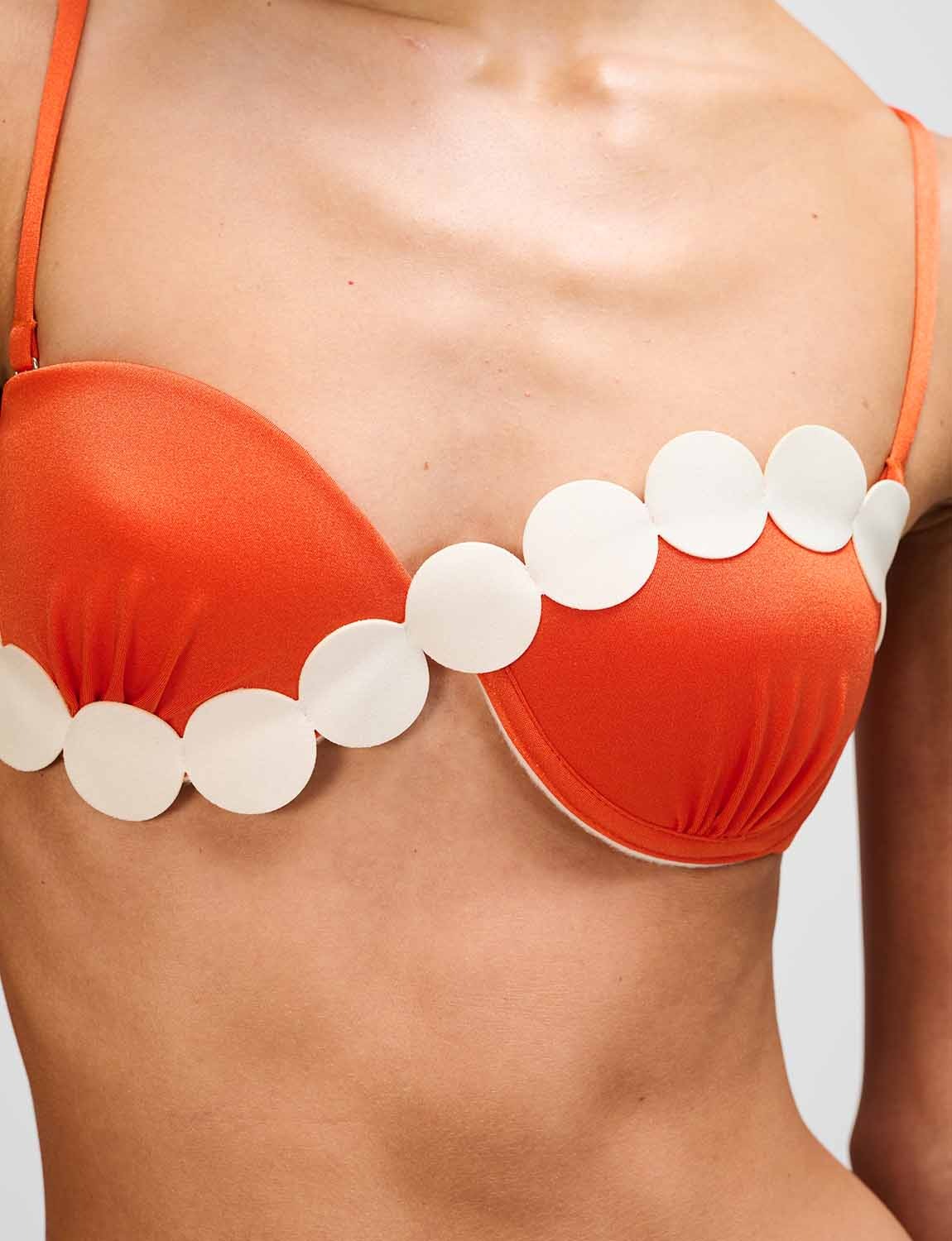 TOP underwire bra ANCORA Corfú Orange