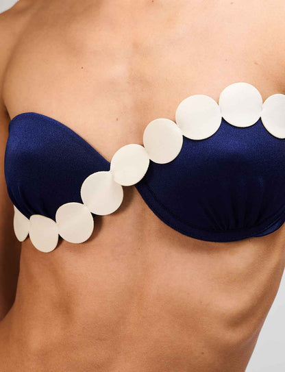 TOP underwire bra ANCORA Corfú Navy