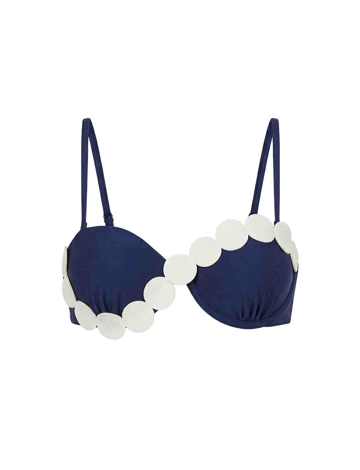 TOP underwire bra ANCORA Corfú Navy