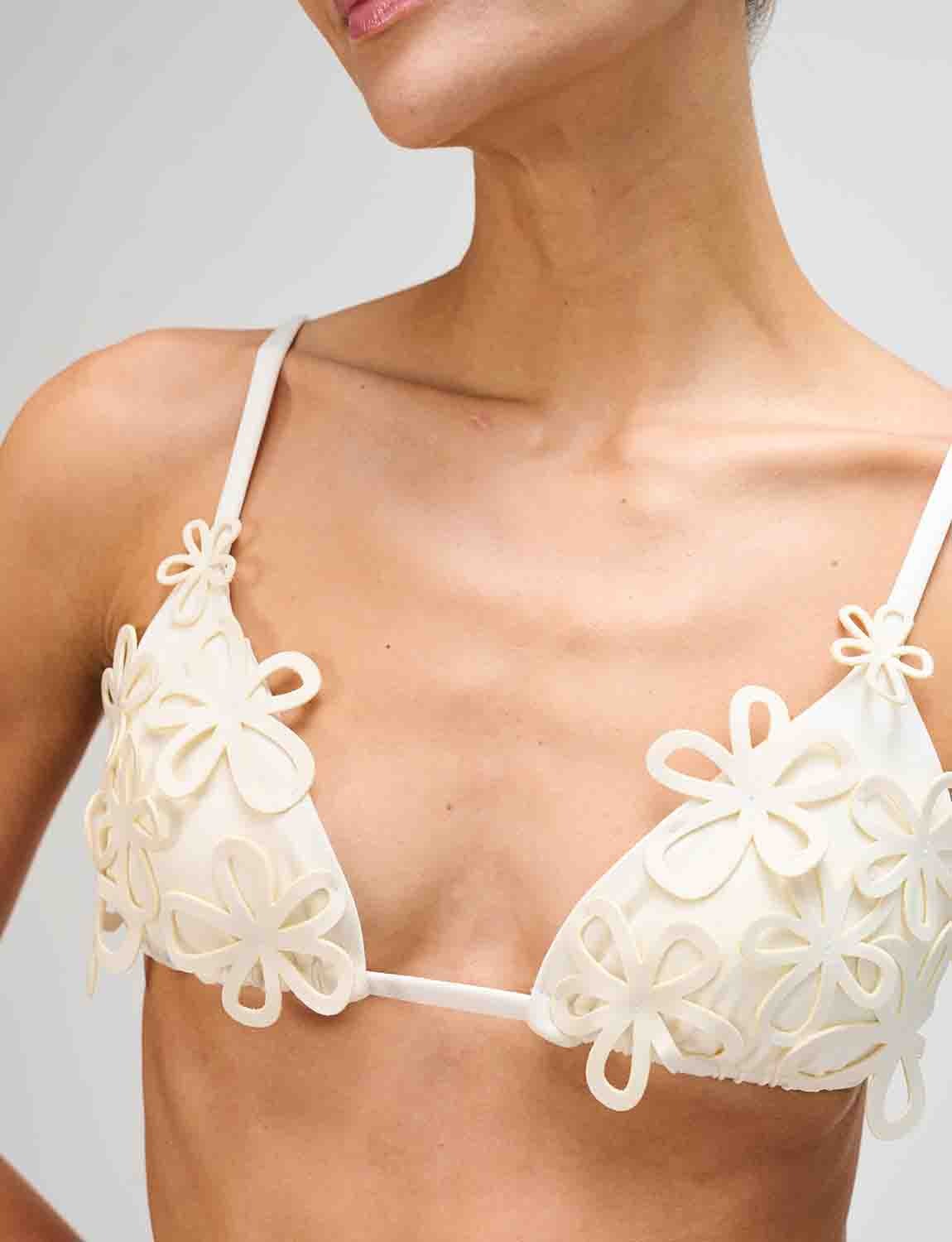 ANCORA Triangle Top See Ivory