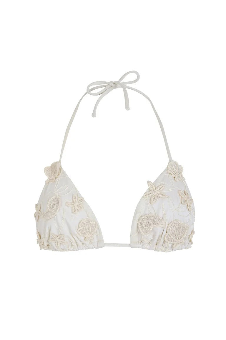 AGUA BENDITA Triangle Top - Lolita Ivy Ivory