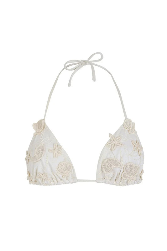 Top Triángulo AGUA BENDITA - Lolita Ivy Ivory