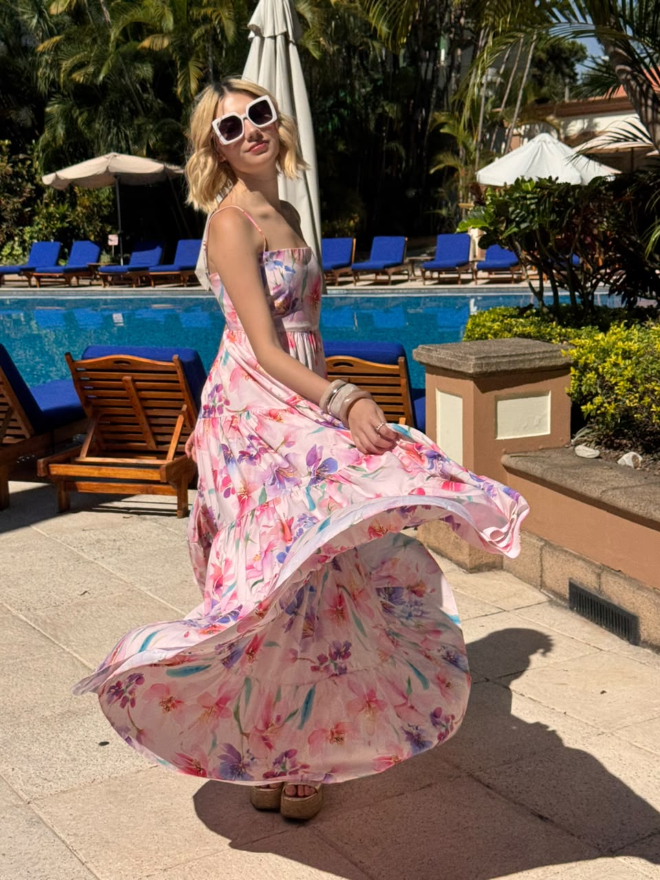 Vestido Largo PRAIA Brezza Di Seta