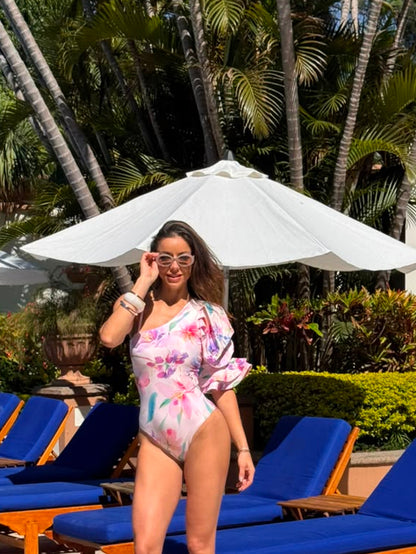 One-Shoulder Whole PRAIA BREZZA DI SETA