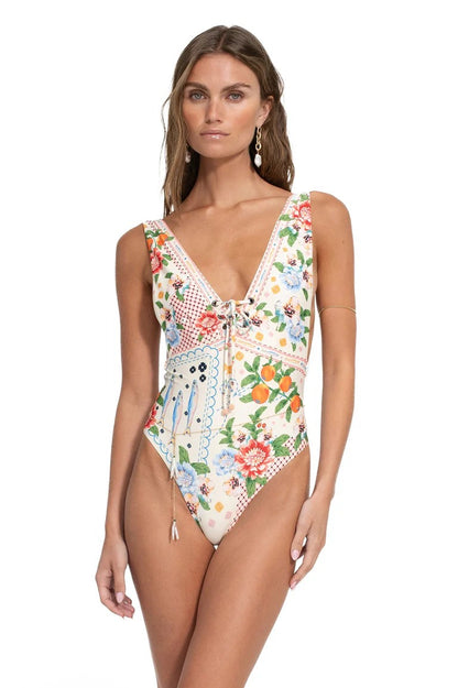 Traje de baño AGUA BENDITA - Priscila Basket