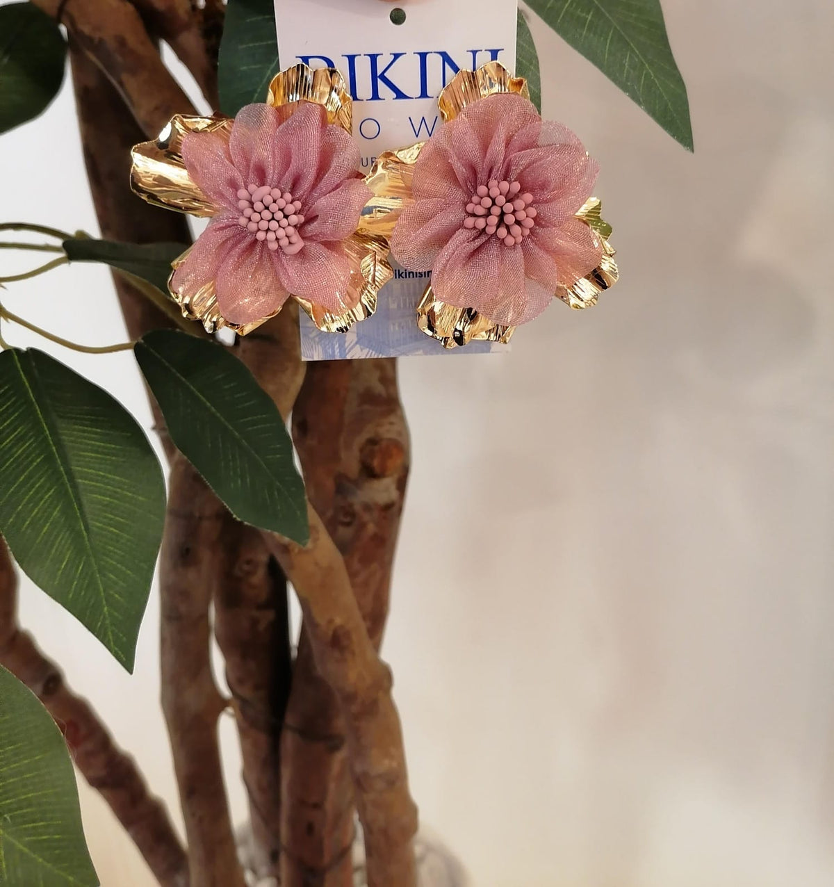 Aretes flor