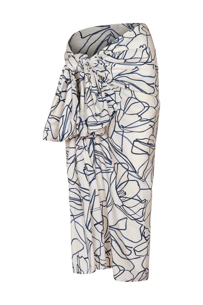 Falda Larga PADOVA Isola Ivory Navy
