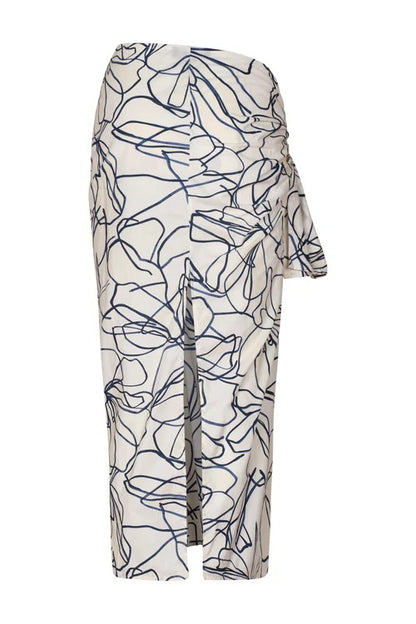 Falda Larga PADOVA Isola Ivory Navy