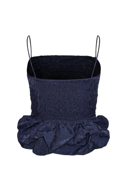 Crop Top PADOVA Maia Azul Navy