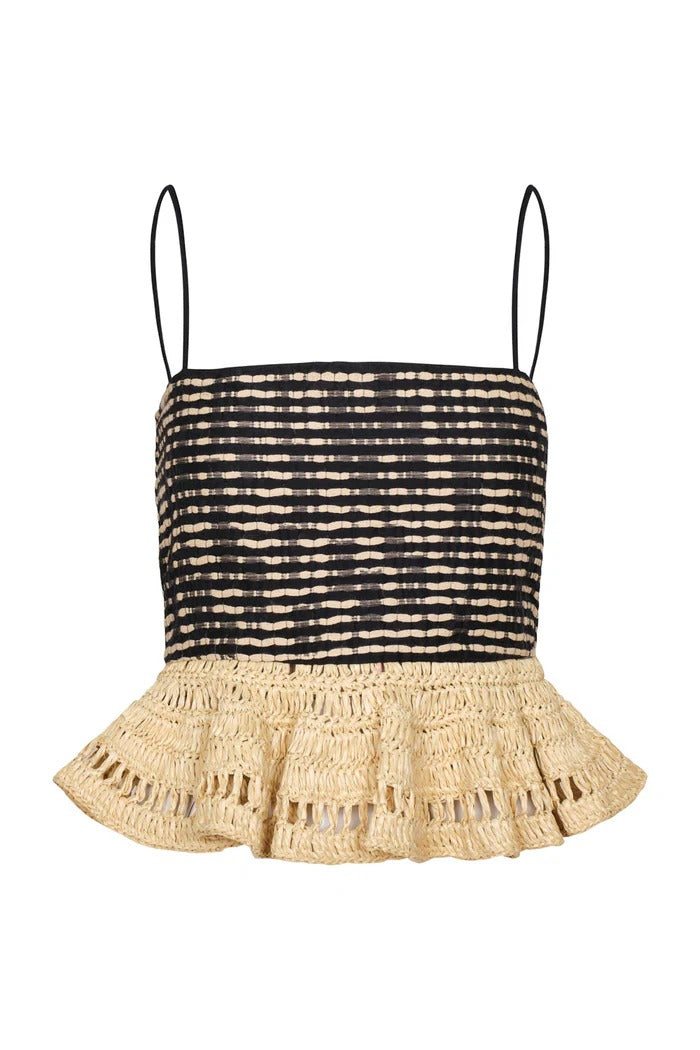 Blusa de Tirantes PADOVA Mompox Negro