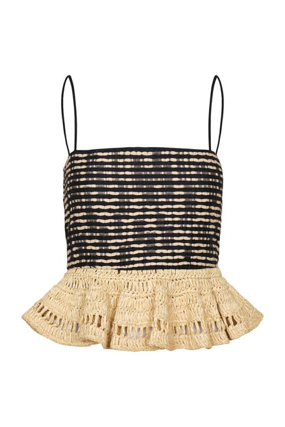 Blusa de Tirantes PADOVA Mompox Negro