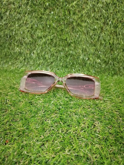 Lentes de sol con protección UV - Café Degradado