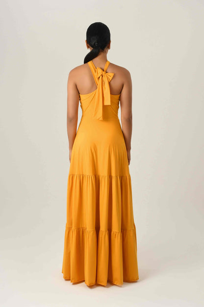 PAULA TRIVIÑO Leonor Mango dress