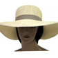 Sombrero de verano - Trenzado con onda  NATURAL