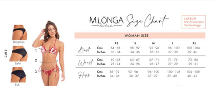 MILONGA triangle top - Two-tone