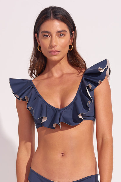 TOP Halter ANCORA - My Indulgent Bolero Navy